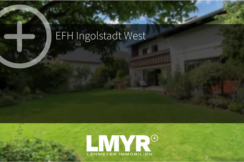Einfamilienhaus im alten Westen mit parkähnlicher Gartenanlage