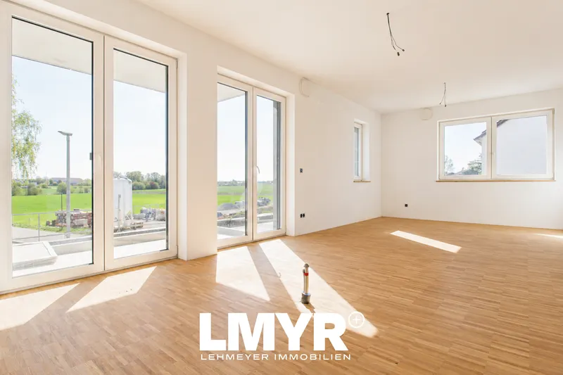 Neubau 3 ZKB: Hochwertiges Wohnen mit Stil und Effizienz