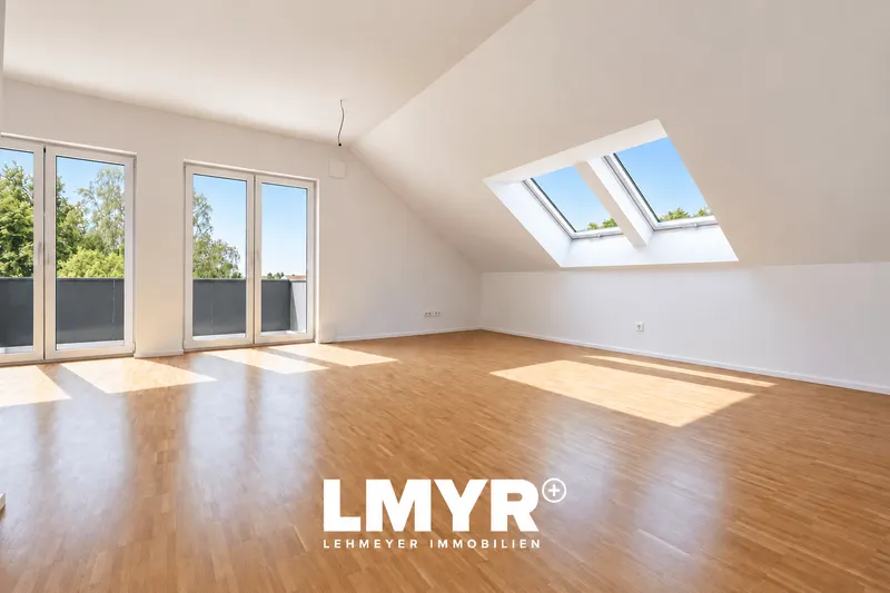 Exklusives 3 ZKB Penthouse mit Ausblick