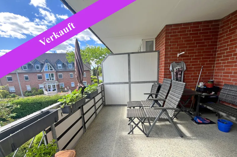 Obergeschosswohnung mit Balkon in Kirchweyhe!